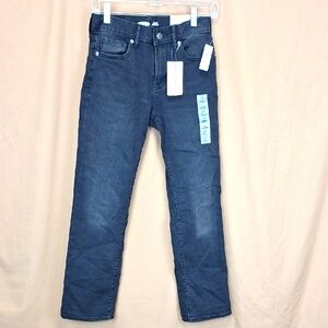 Old Navy Jeans Boys Size 12 Adjustable Waist Dark Grey NWT
